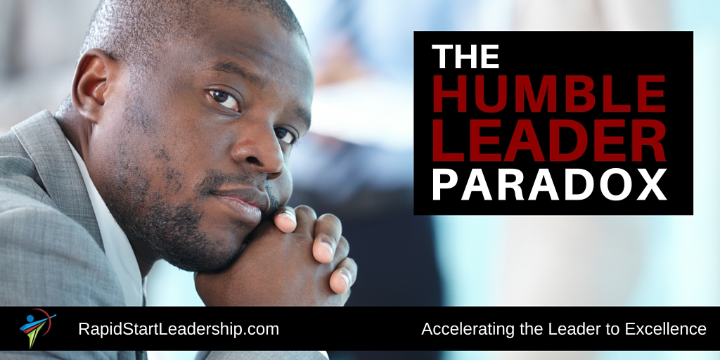 The Humble Leader Paradox -