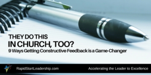 Constructive Feedback