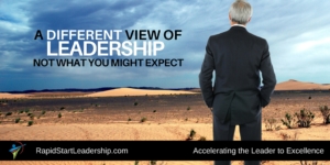 A Different View of Leadership
