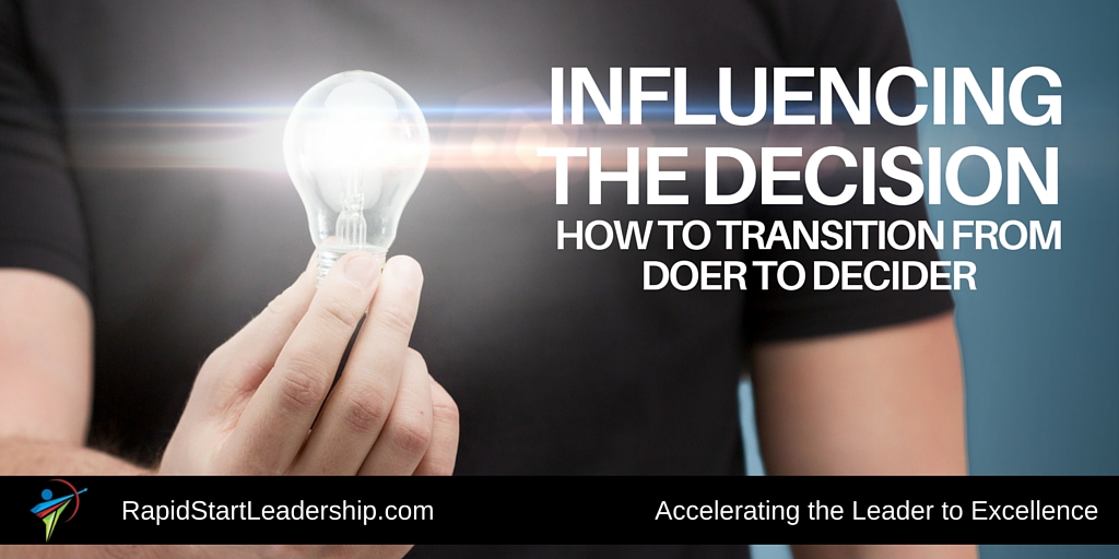 Influencing the decision