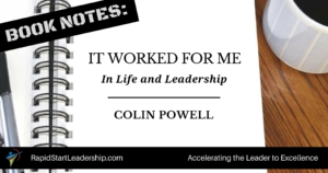 Book Notes - It Worked for Me