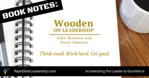 Book Notes - Wooden on Leadership