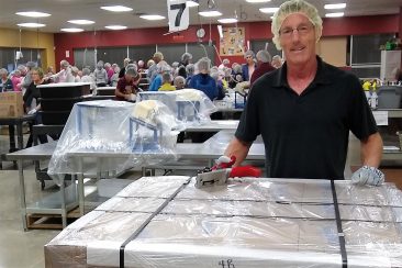 Working a Warehouse Shift at Feed My Starving Children