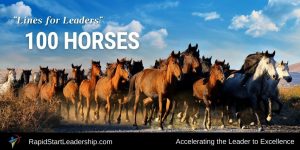 Lines for Leaders - 100 Horses