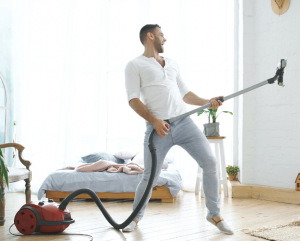Run of the (Tread) Mill - In Praise of the Mundane Vacuum Air Guitar